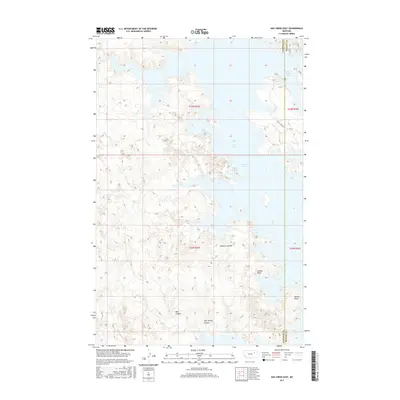 2017 Map of Ash Creek East, 2017 Print