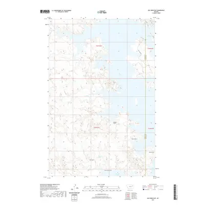 2020 Map of Ash Creek East, 2020 Print