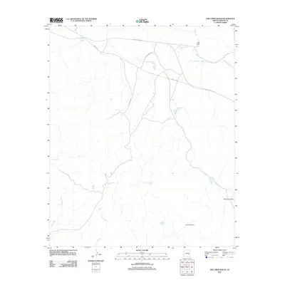 2011 Map of Ash Creek Ranch, 2011 Print