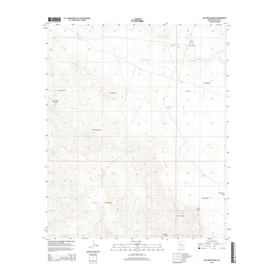 2014 Map of Ash Creek Ranch, 2014 Print