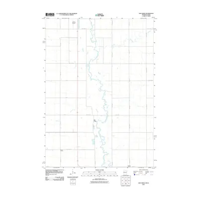 2010 Map of Ash Creek, 2010 Print