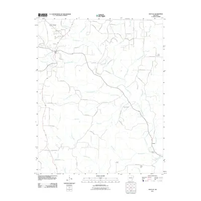 2011 Map of Ash Flat, 2011 Print