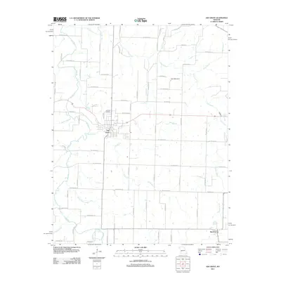 2011 Map of Ash Grove, 2011 Print