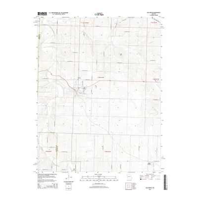 2015 Map of Ash Grove, 2015 Print