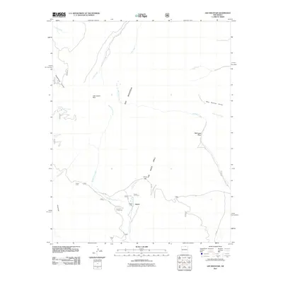 2011 Map of Ash Mountain, 2011 Print