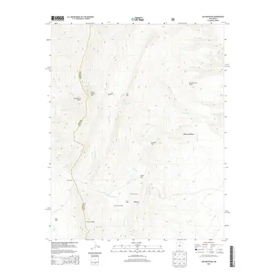 2013 Map of Ash Mountain, 2013 Print