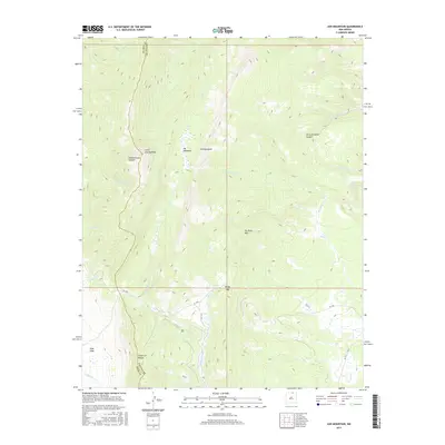2017 Map of Ash Mountain, 2017 Print