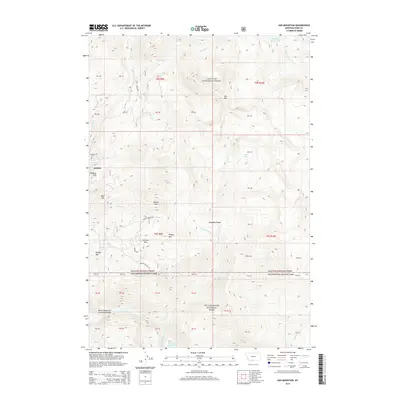 2014 Map of Ash Mountain, 2014 Print