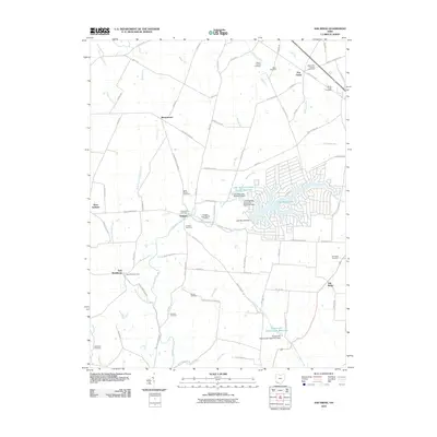 2010 Map of Ash Ridge, 2010 Print