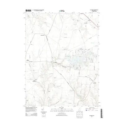 2013 Map of Ash Ridge, 2013 Print