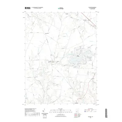 2019 Map of Ash Ridge, 2019 Print