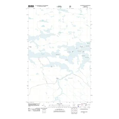 2011 Map of Ash River NE, 2011 Print