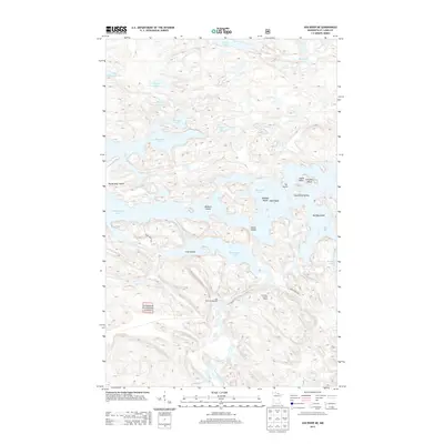 2013 Map of Ash River NE, 2013 Print