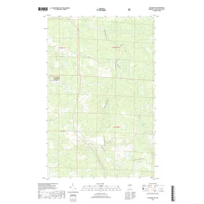 2019 Map of Ash River SW, 2019 Print