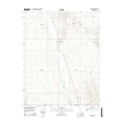 2015 Map of Ash Springs, 2015 Print