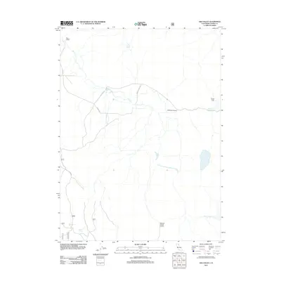 2012 Map of Ash Valley, 2012 Print
