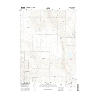 2015 Map of Ash Valley, 2015 Print