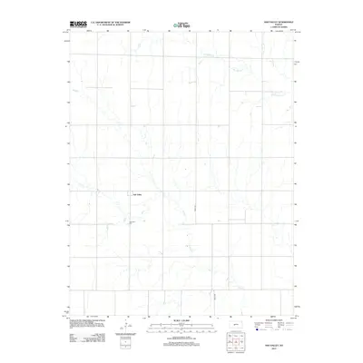 2012 Map of Ash Valley, 2012 Print
