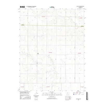 2015 Map of Ash Valley, 2015 Print