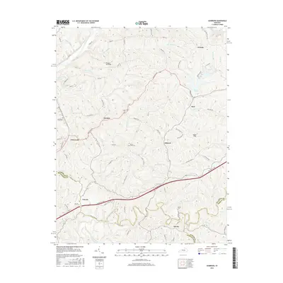 2016 Map of Ashbrook, 2016 Print
