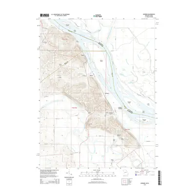 2015 Map of Ashburn, 2015 Print