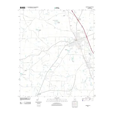 2011 Map of Ashburn, 2011 Print