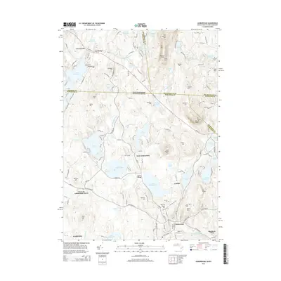 2015 Map of Ashburnham, 2015 Print
