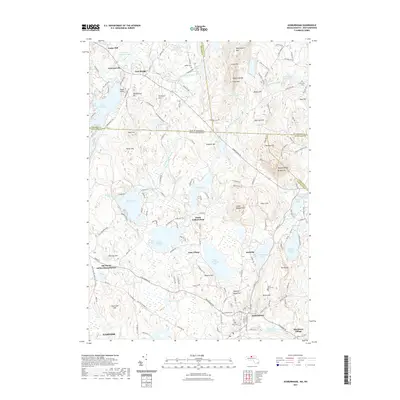 2021 Map of Ashburnham, 2021 Print