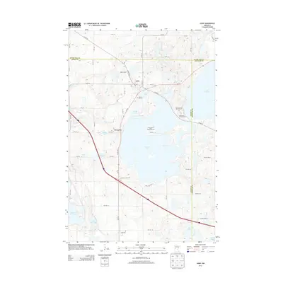 2013 Map of Ashby, 2013 Print