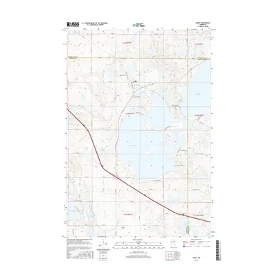 2016 Map of Ashby, 2016 Print