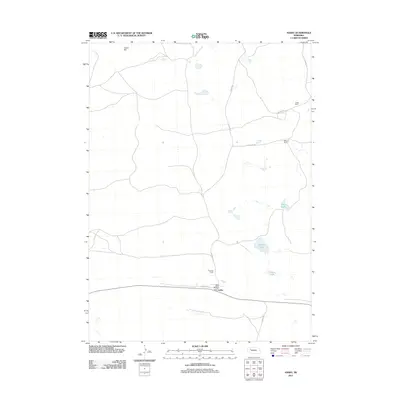 2011 Map of Ashby, 2011 Print