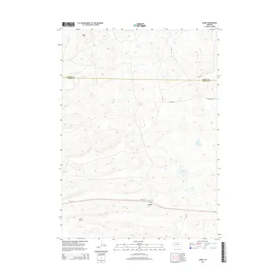 2014 Map of Ashby, 2014 Print