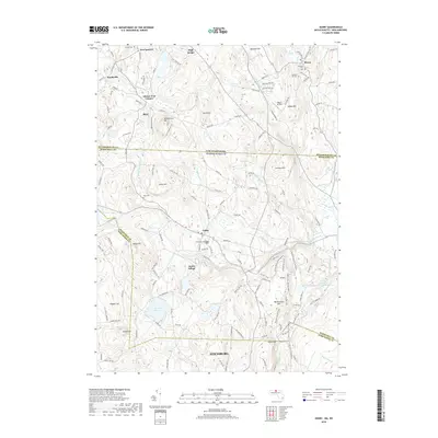 2018 Map of Ashby, 2018 Print