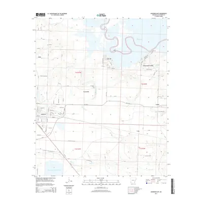2014 Map of Ashdown East, 2014 Print