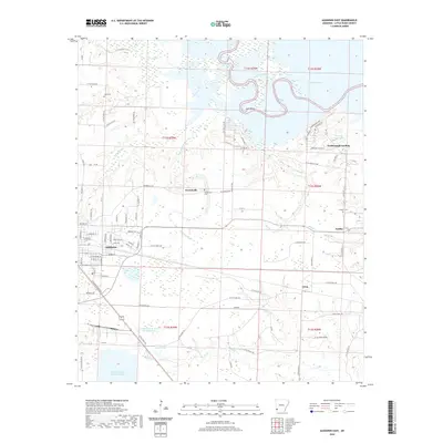 2020 Map of Ashdown East, 2020 Print