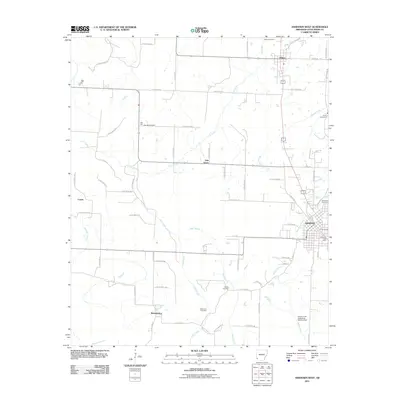2011 Map of Ashdown West, 2011 Print