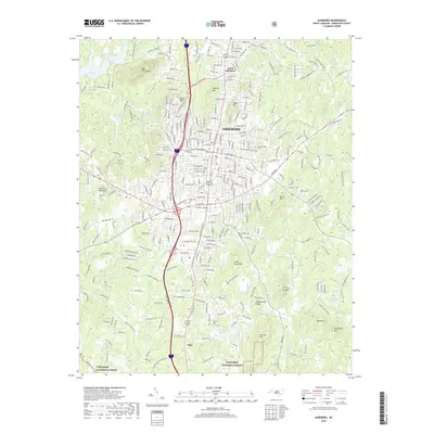 2019 Map of Asheboro, 2019 Print