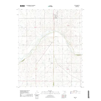 2018 Map of Asher, 2018 Print