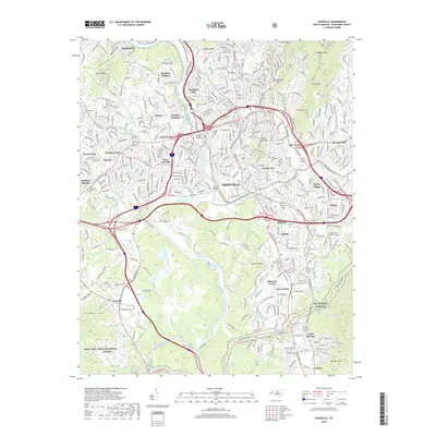 2019 Map of Asheville, 2019 Print