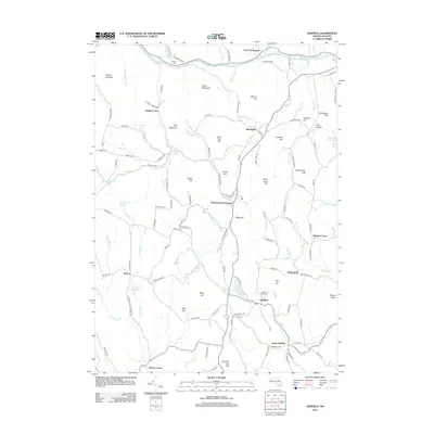 2012 Map of Ashfield, 2012 Print