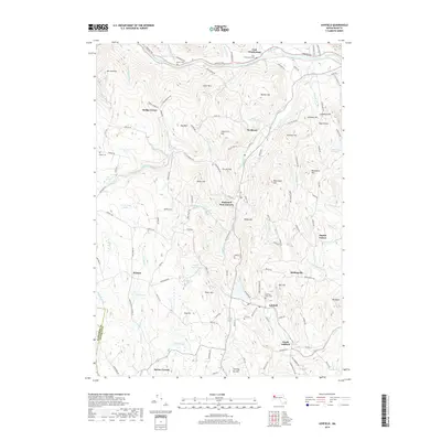 2018 Map of Ashfield, 2018 Print