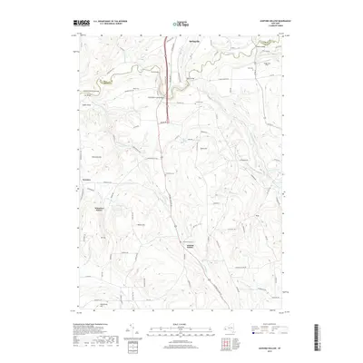 2019 Map of Ashford Hollow, 2019 Print