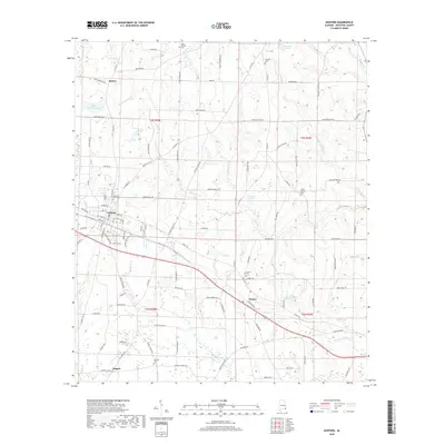 2018 Map of Ashford, 2018 Print