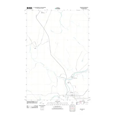 2011 Map of Ashland, 2011 Print