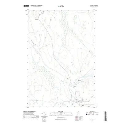 2018 Map of Ashland, 2018 Print