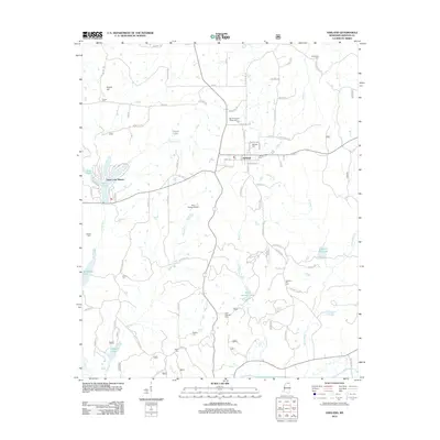 2012 Map of Ashland, 2012 Print