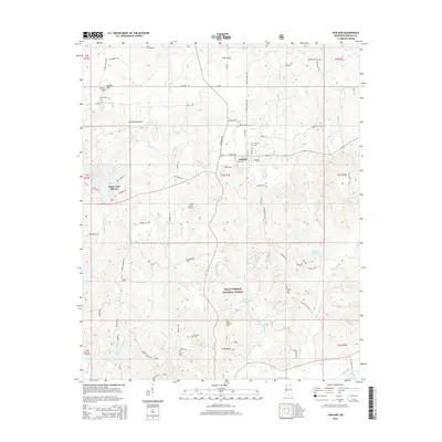 2015 Map of Ashland, 2015 Print