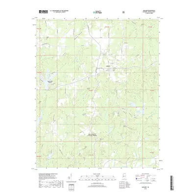 2018 Map of Ashland, 2018 Print