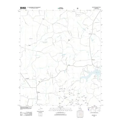 2012 Map of Ashland, 2012 Print
