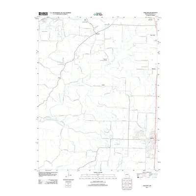 2011 Map of Ashland, 2011 Print